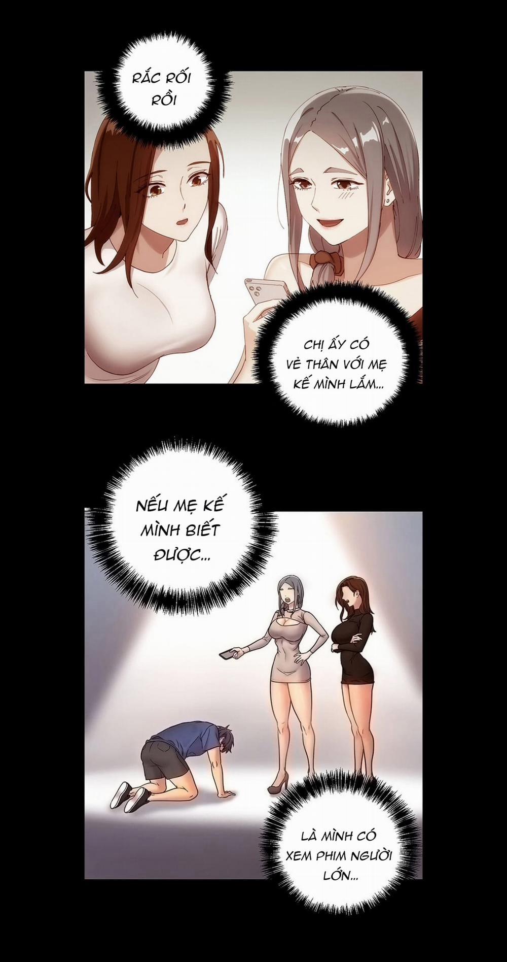 Mẹ kế và những người bạn dâm dục- Cuộc chiến không cân sức - KHÔNG CHE 18 trang 13