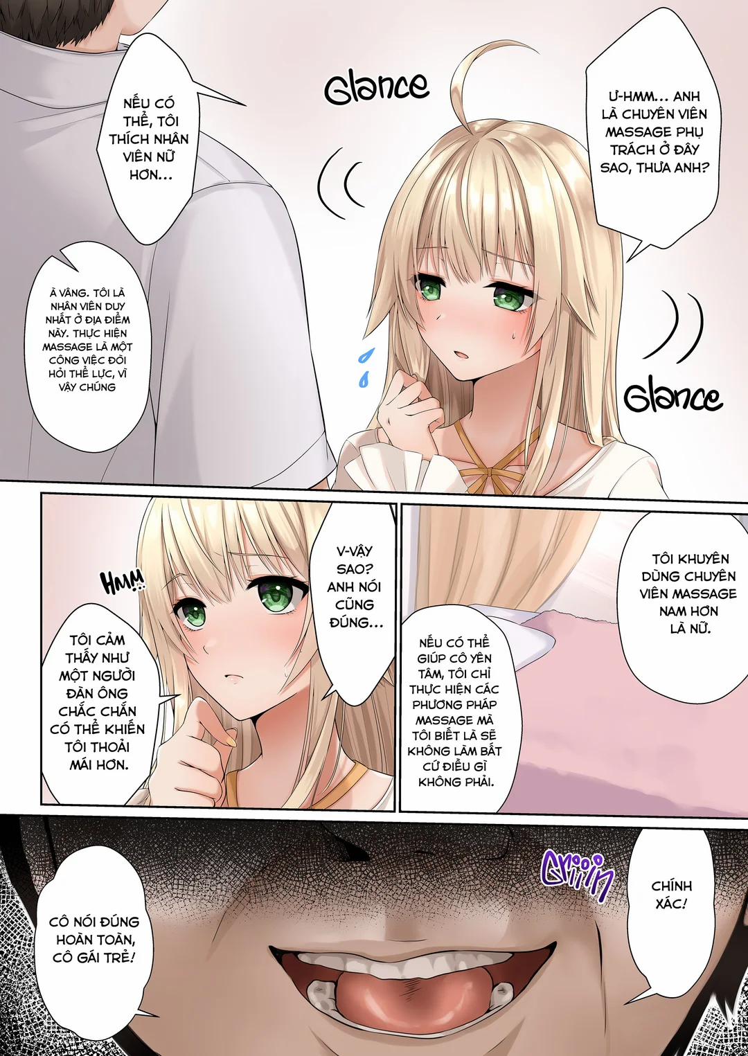 Mê mẩn mát xa dầu Oneshot trang 5