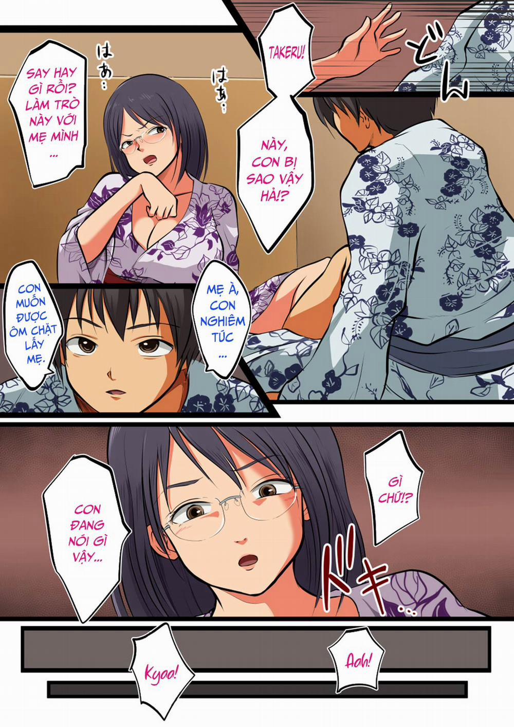 Mẹ tôi sẽ mang thai đứa bé của tôi Oneshot trang 12
