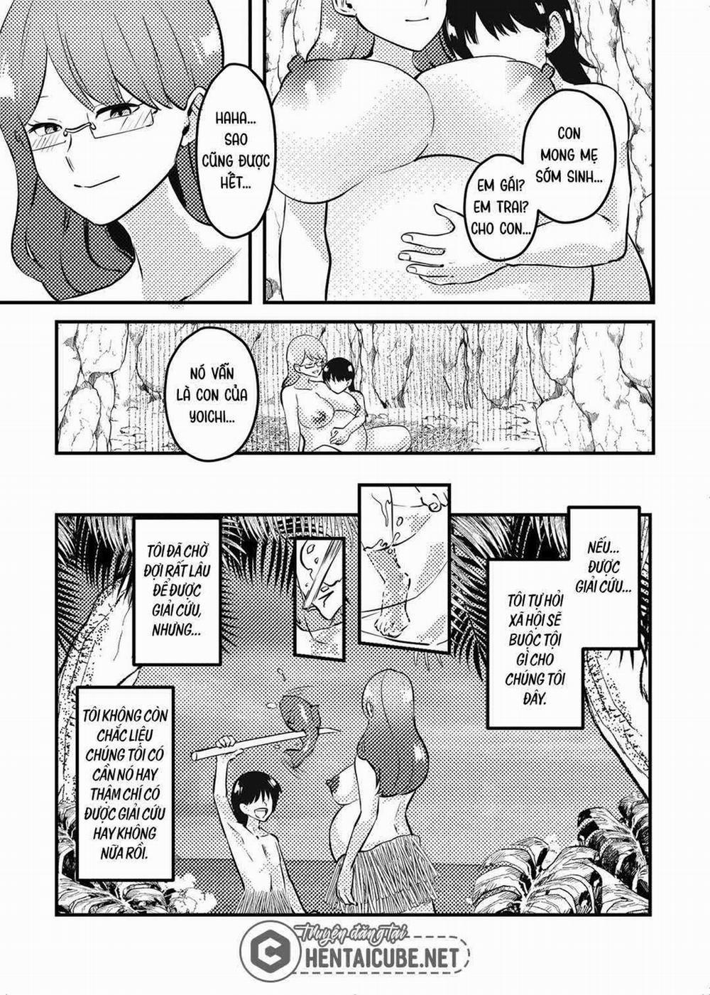 Mẹ Và Con Trai Dạt Vào Hoang Đảo 1 trang 33