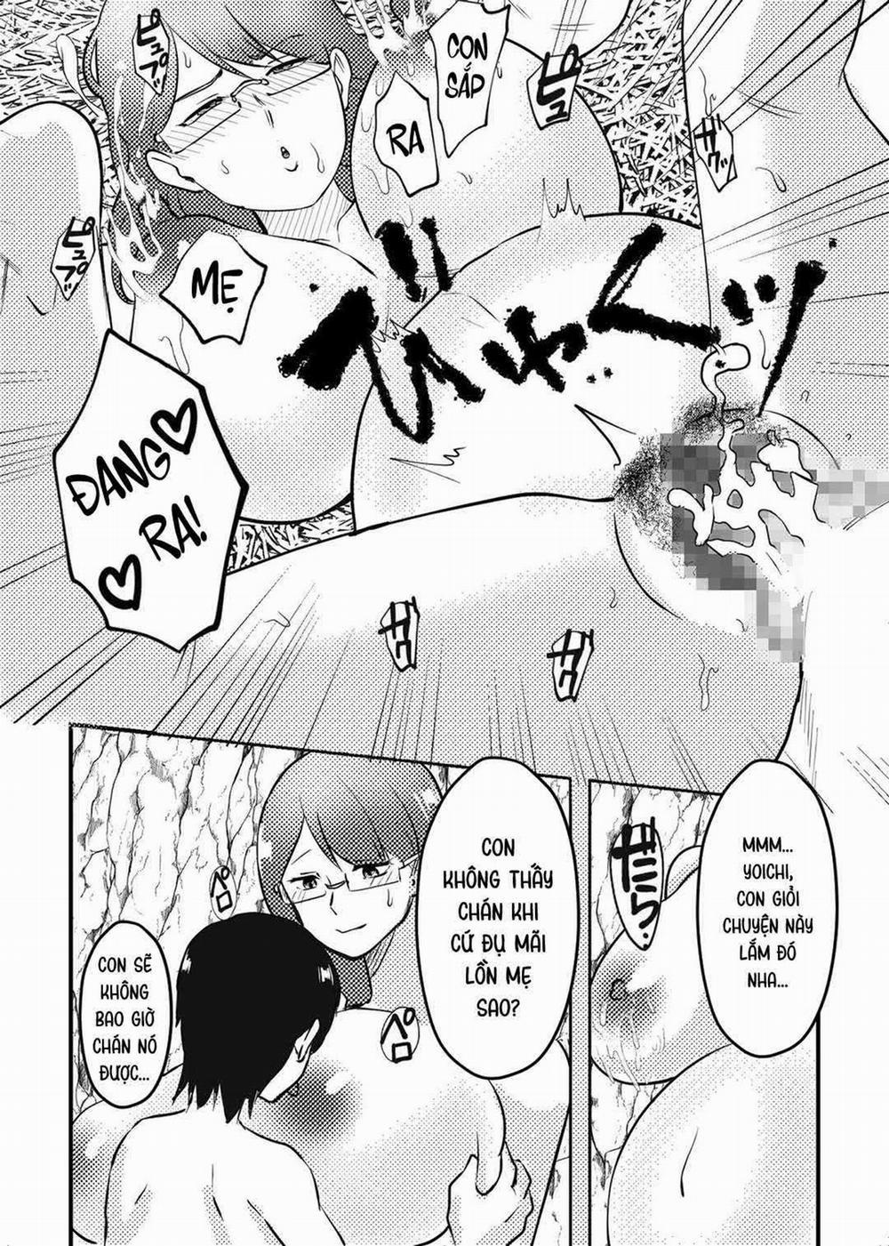 Mẹ Và Con Trai Dạt Vào Hoang Đảo 25 trang 31