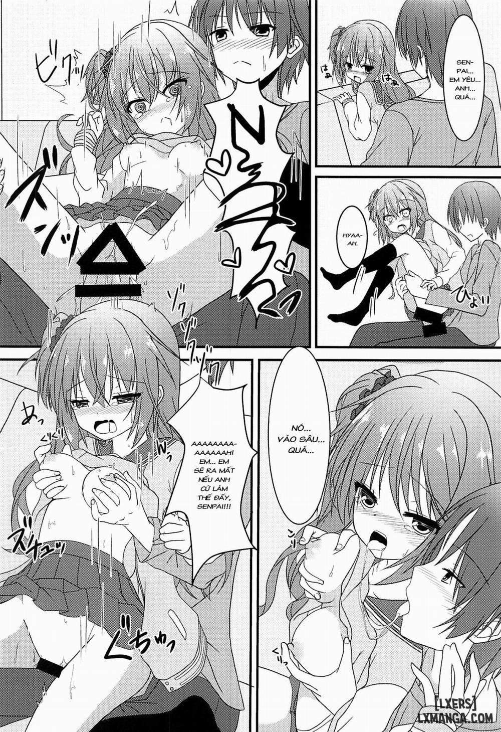 Meguru to Otomari no Renshuu Suru Hon Oneshot trang 10