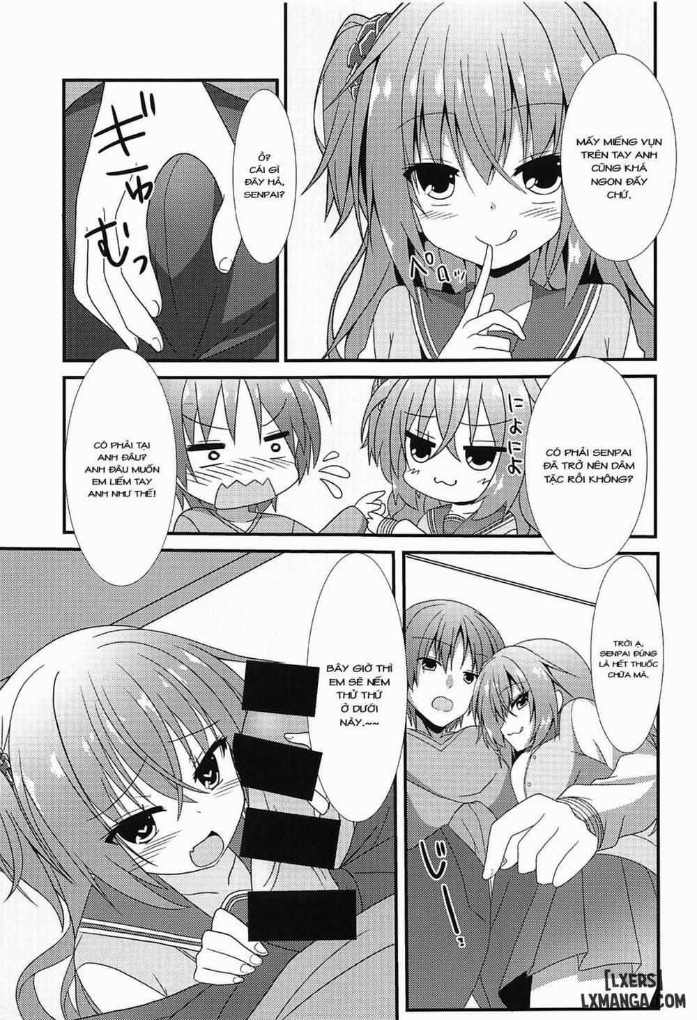 Meguru to Otomari no Renshuu Suru Hon Oneshot trang 5