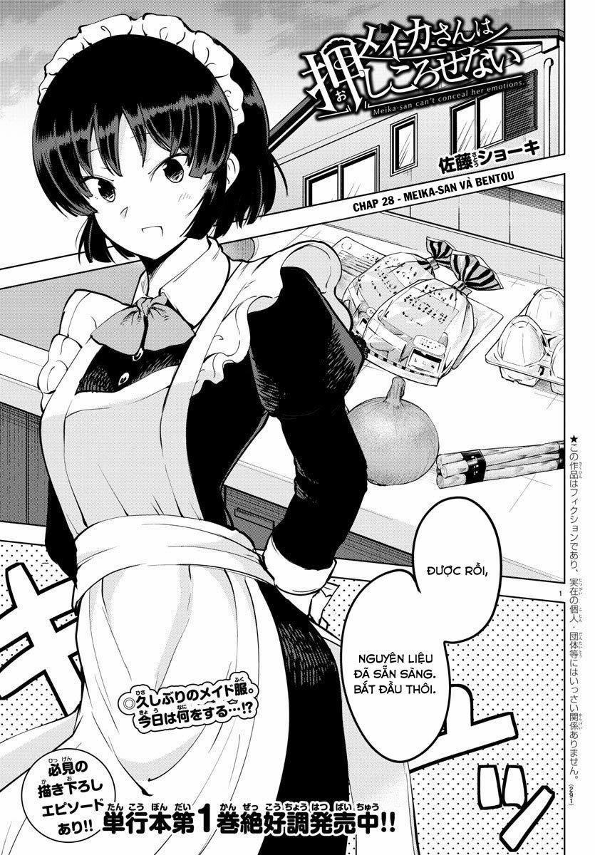 Meika-San Can't Conceal Her Emotions 0 Meika-san và Bentou trang 1