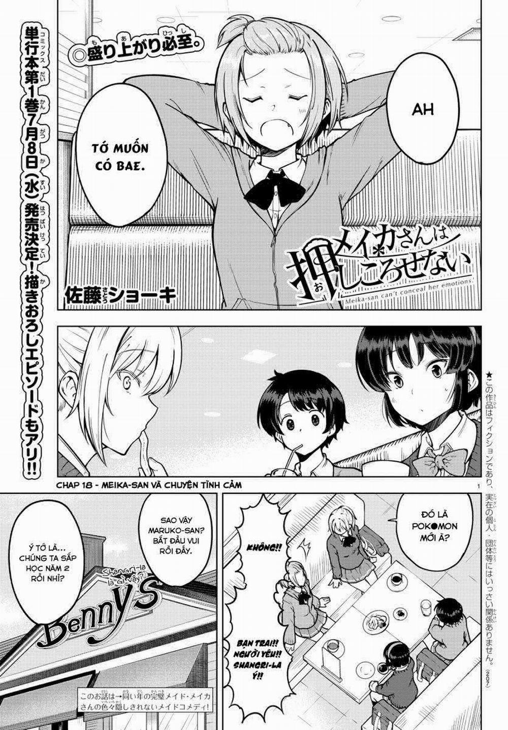 Meika-San Can't Conceal Her Emotions 18 trang 0
