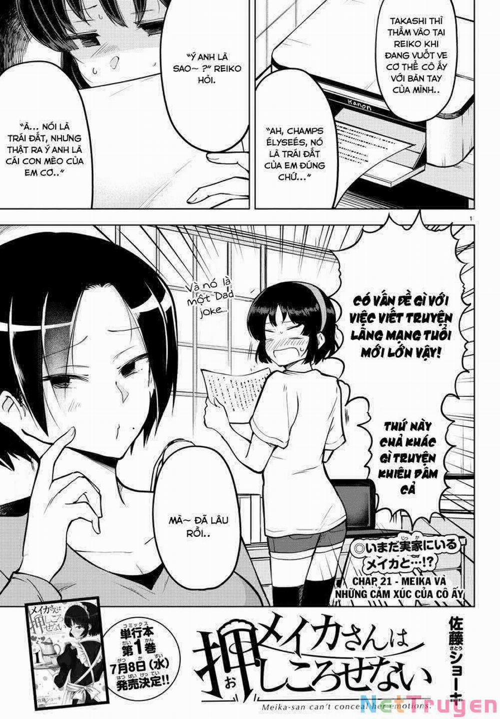 Meika-San Can't Conceal Her Emotions 21 trang 0