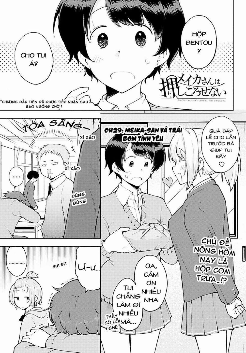 Meika-San Can't Conceal Her Emotions 29 trang 1