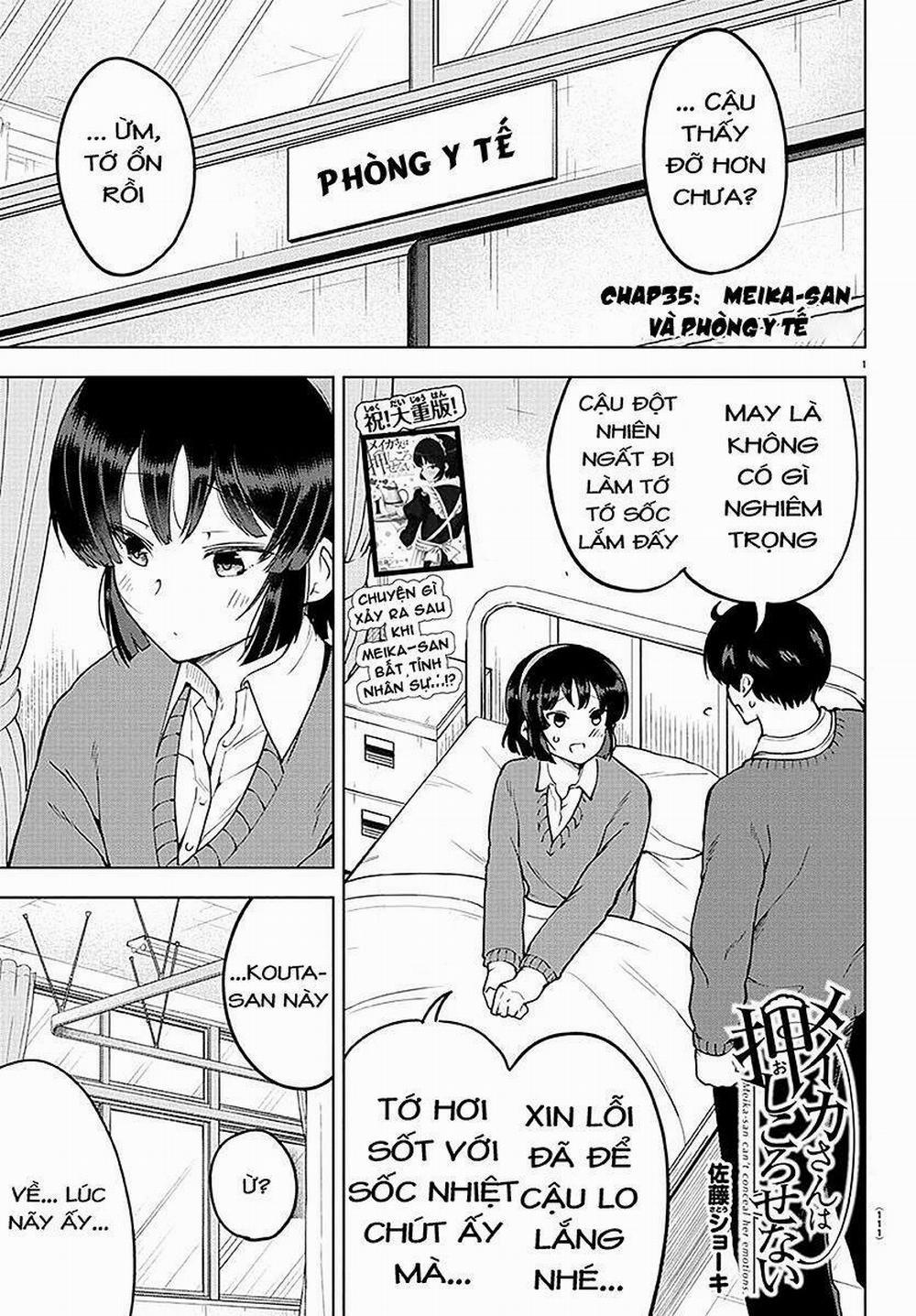 Meika-San Can't Conceal Her Emotions 35 trang 1