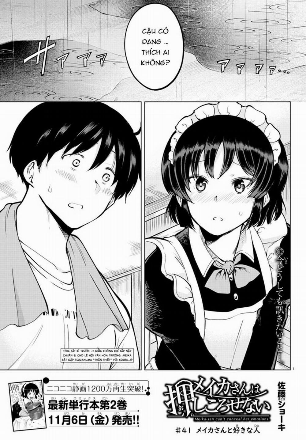Meika-San Can't Conceal Her Emotions 41 trang 0