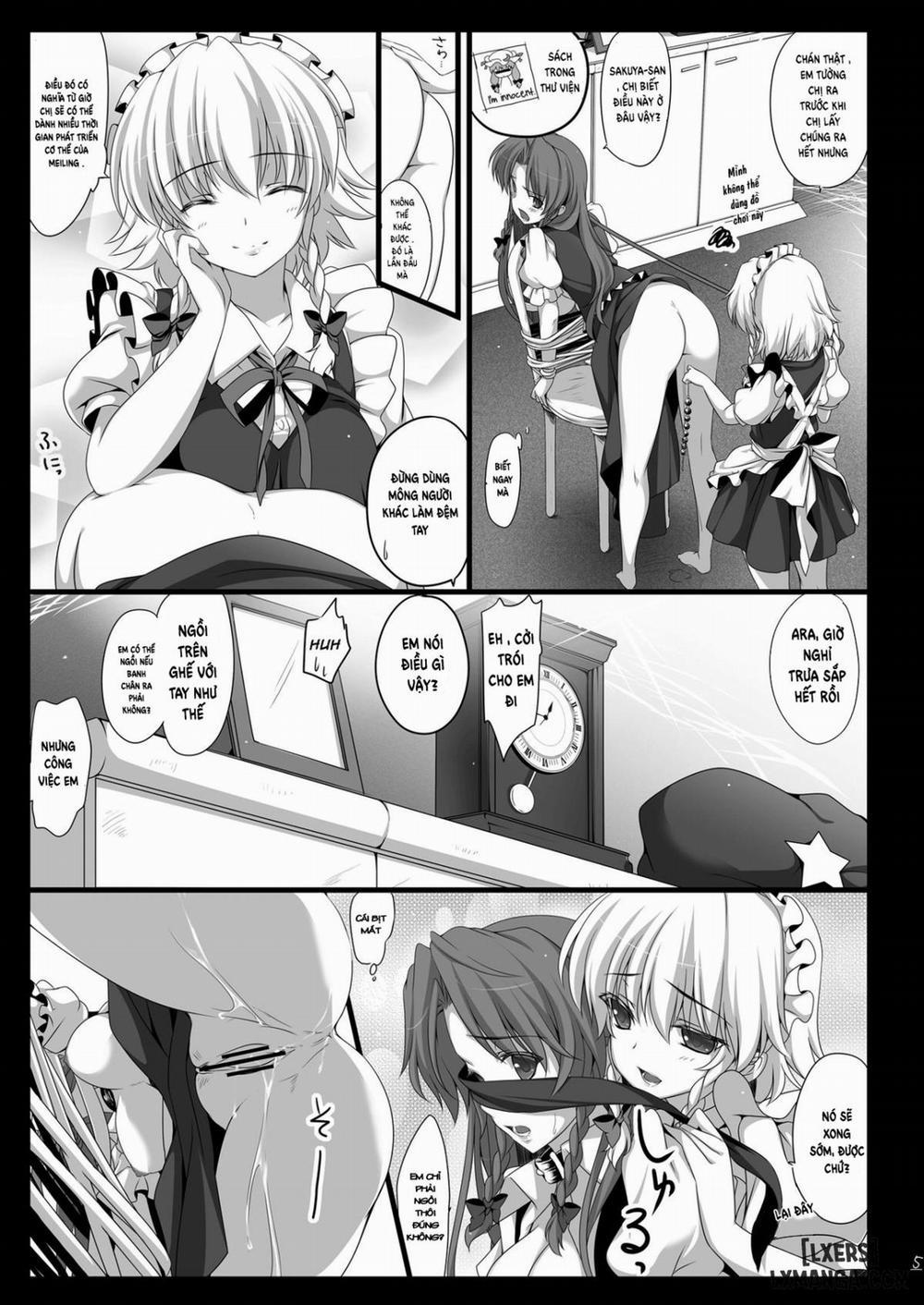 Meiling ga Ochite shimau Hanashi Oneshot trang 4