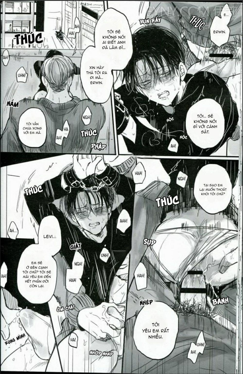 [Melomelow/Hyura] Misshitsu paraiso – Attack on Titan dj 1 trang 36