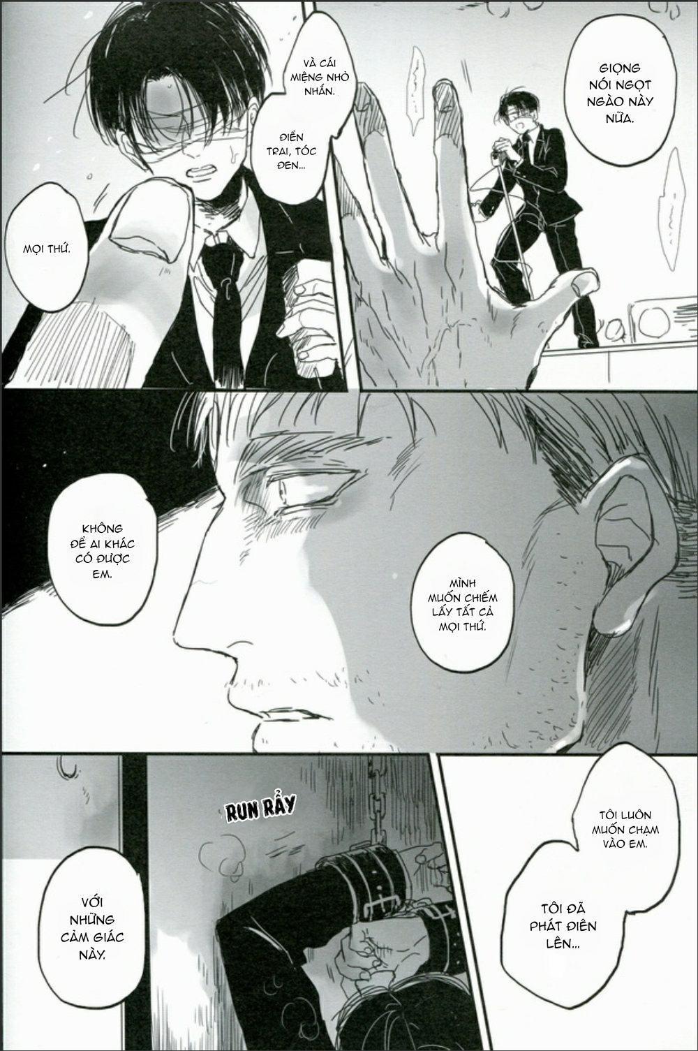 [Melomelow/Hyura] Misshitsu paraiso – Attack on Titan dj 1 trang 5