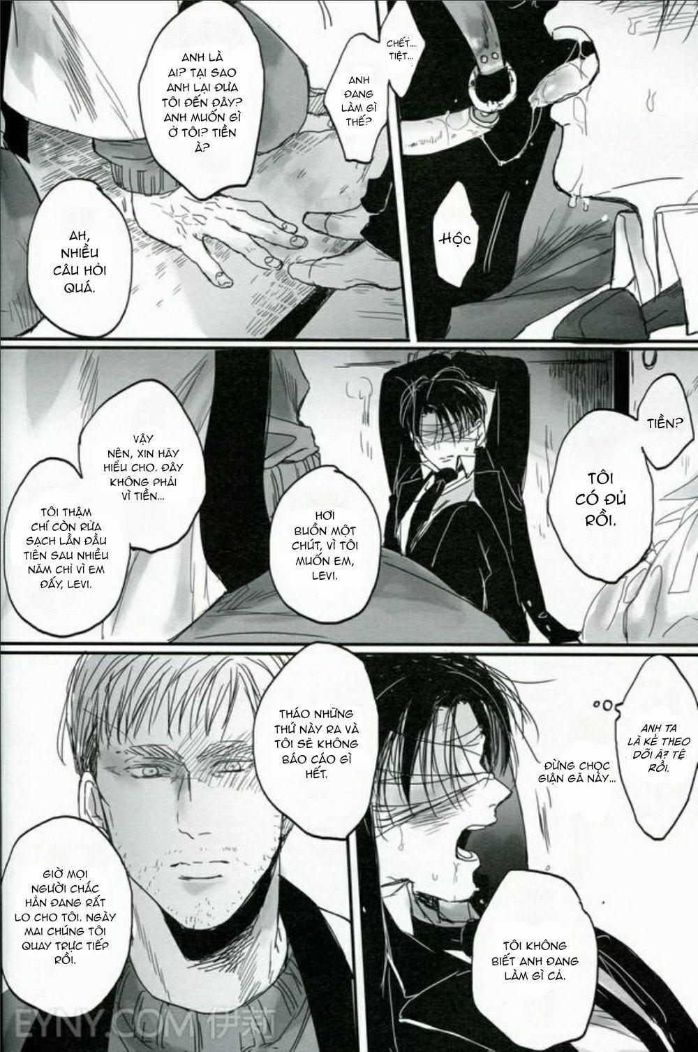 [Melomelow/Hyura] Misshitsu paraiso – Attack on Titan dj 1 trang 7