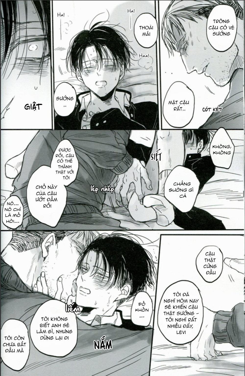 [Melomelow/Hyura] Misshitsu paraiso – Attack on Titan dj 2 trang 13