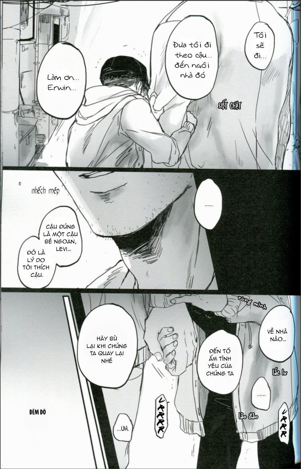 [Melomelow/Hyura] Misshitsu paraiso – Attack on Titan dj 2 trang 3