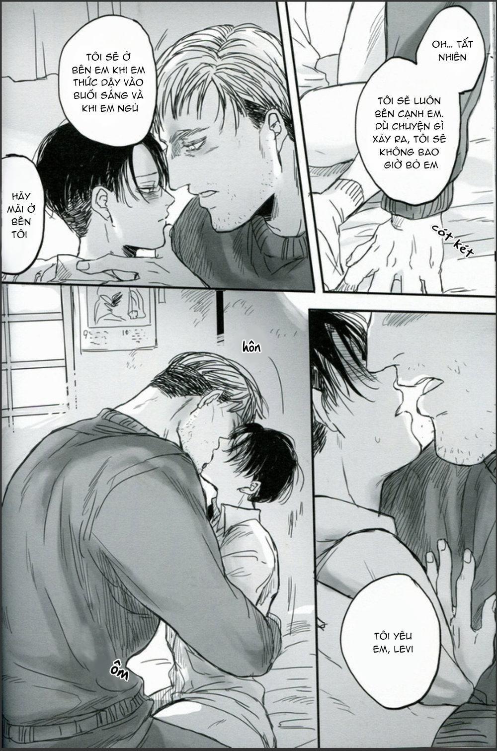 [Melomelow/Hyura] Misshitsu paraiso – Attack on Titan dj 2 trang 35