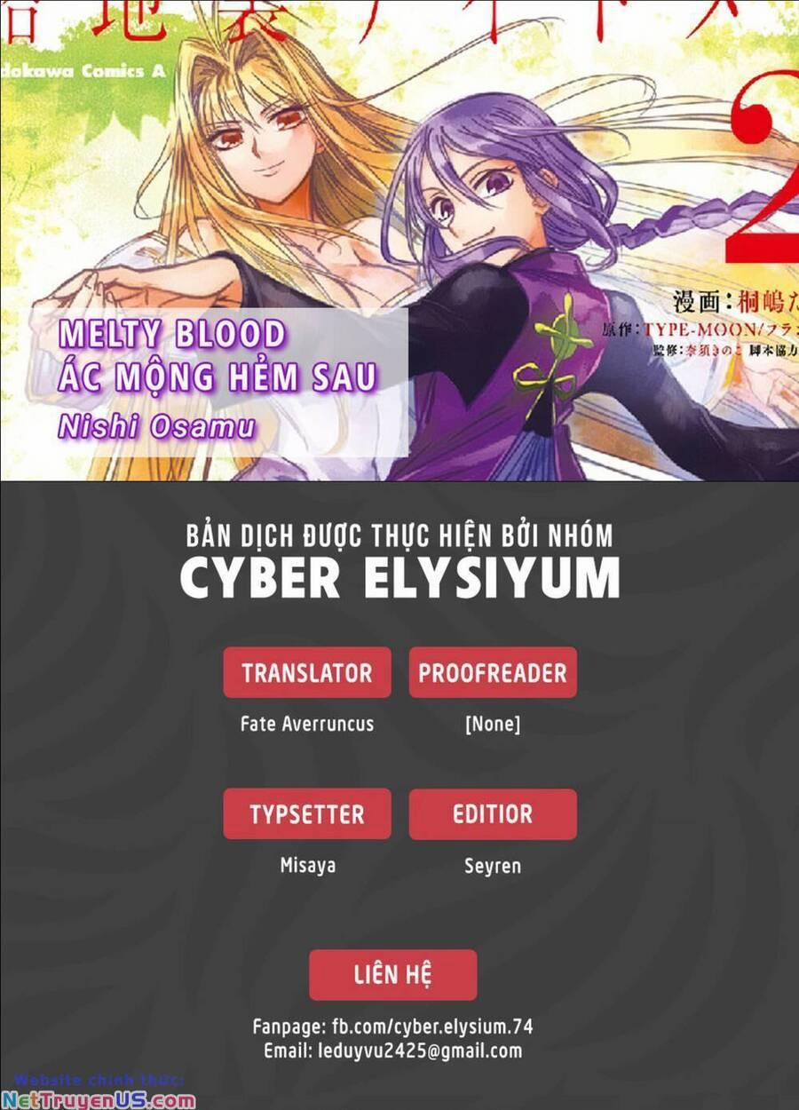 Melty Blood – Ác Mộng Hẻm Sau 3 trang 0