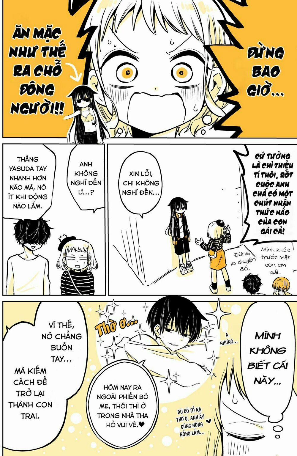Mendokusagari Danshi Koukousei Ga Asa Okitara Onnanoko Ni Natteita Hanashi 10.6 trang 1