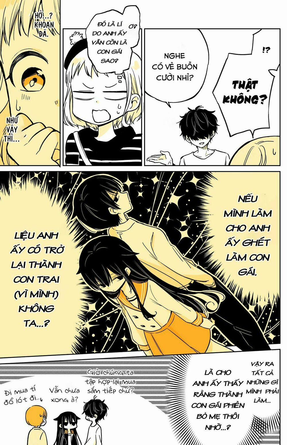 Mendokusagari Danshi Koukousei Ga Asa Okitara Onnanoko Ni Natteita Hanashi 10.6 trang 2