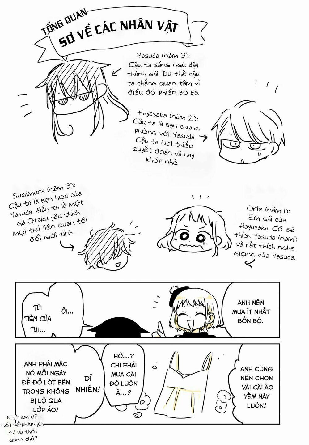 Mendokusagari Danshi Koukousei Ga Asa Okitara Onnanoko Ni Natteita Hanashi 10.6 trang 6