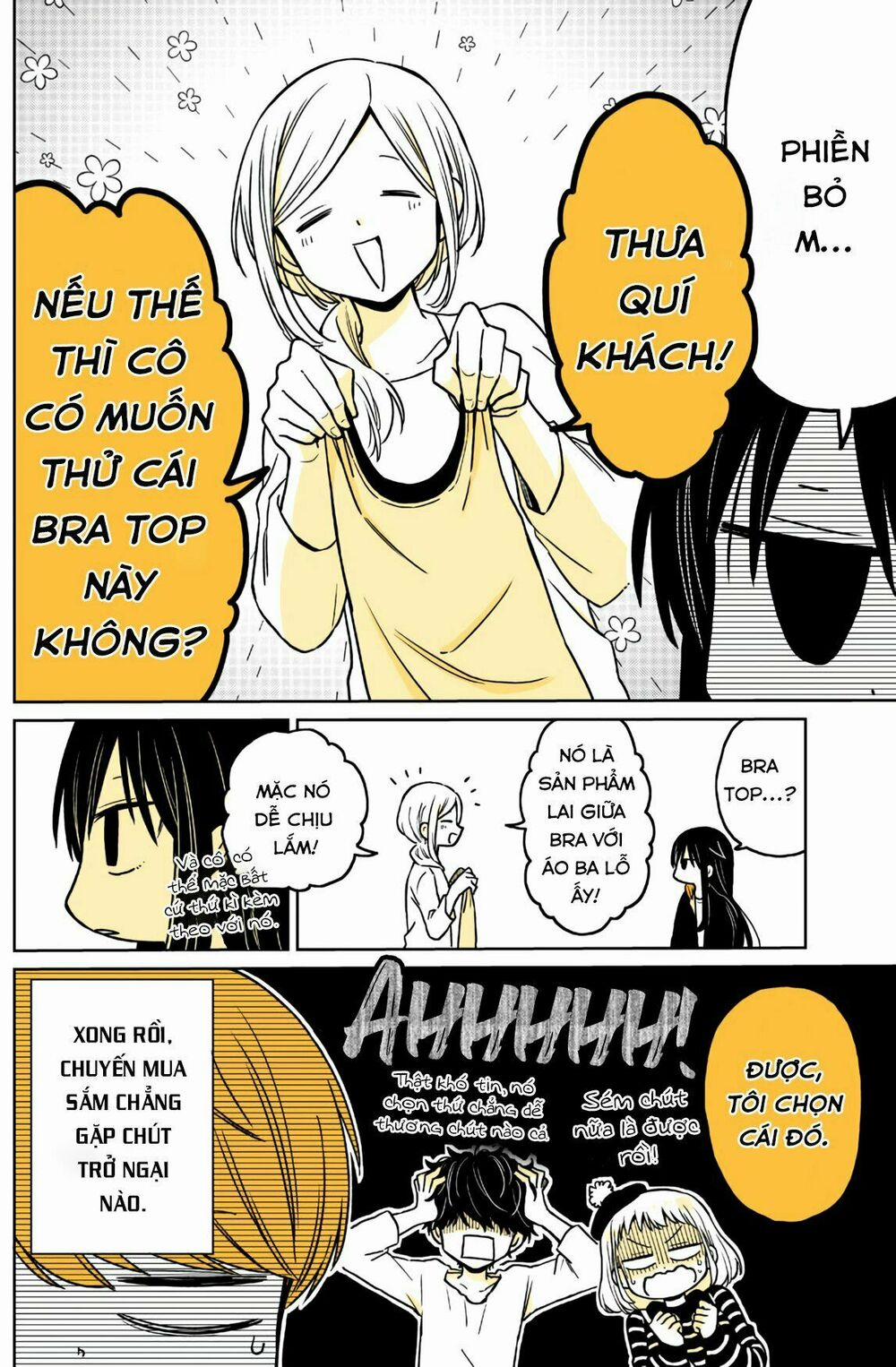 Mendokusagari Danshi Koukousei Ga Asa Okitara Onnanoko Ni Natteita Hanashi 10.6 trang 8