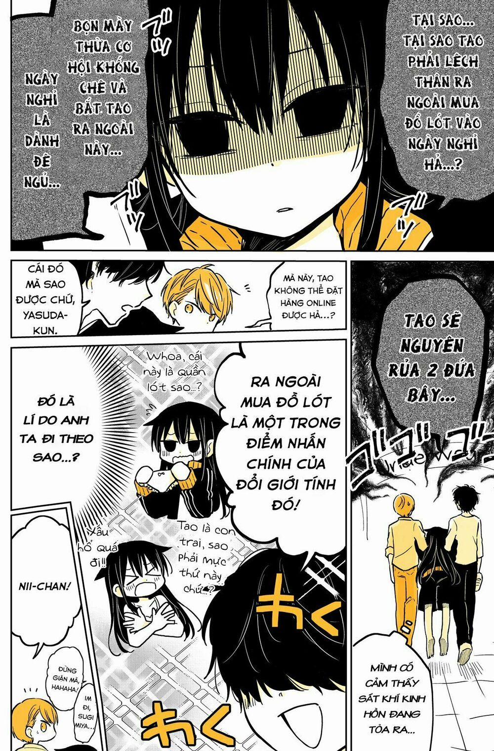 Mendokusagari Danshi Koukousei Ga Asa Okitara Onnanoko Ni Natteita Hanashi 10 trang 2