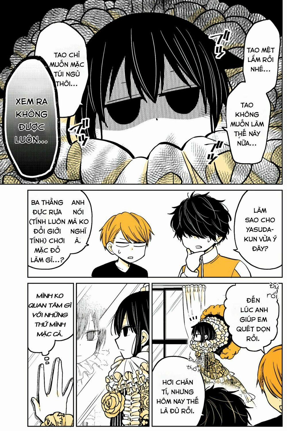 Mendokusagari Danshi Koukousei Ga Asa Okitara Onnanoko Ni Natteita Hanashi 11 trang 15