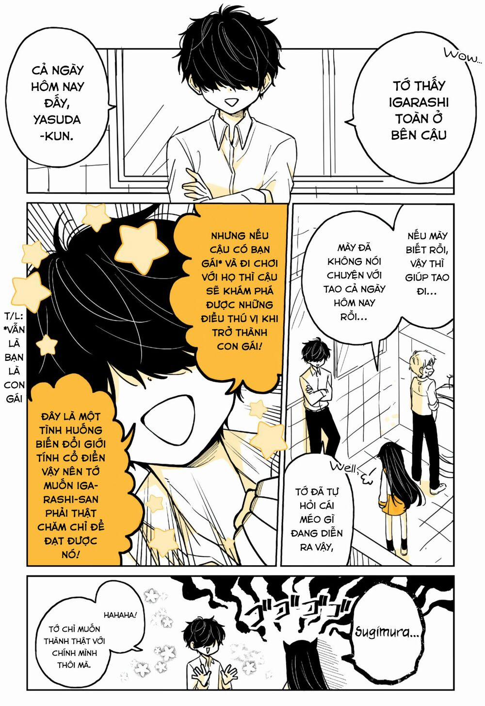 Mendokusagari Danshi Koukousei Ga Asa Okitara Onnanoko Ni Natteita Hanashi 12 trang 10