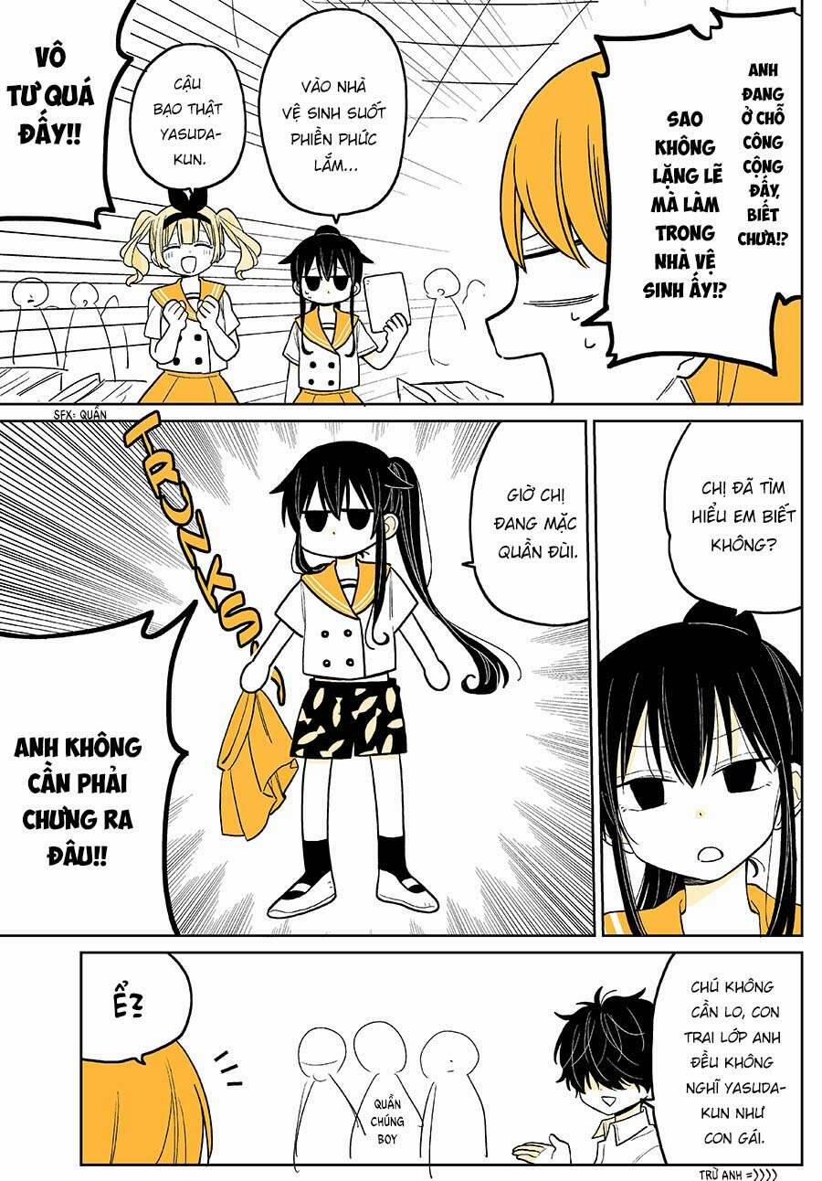 Mendokusagari Danshi Koukousei Ga Asa Okitara Onnanoko Ni Natteita Hanashi 14 trang 11