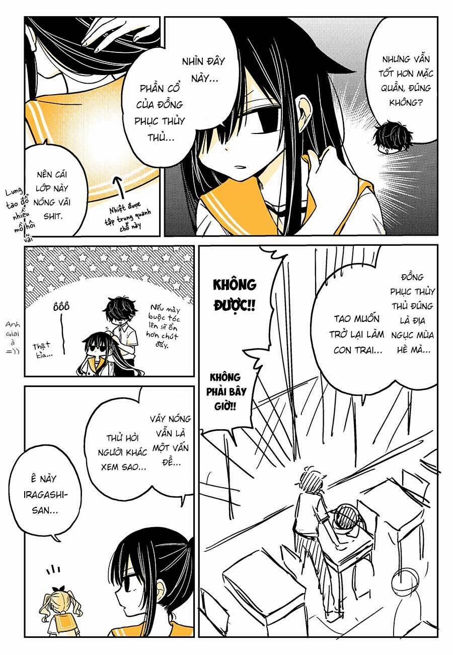 Mendokusagari Danshi Koukousei Ga Asa Okitara Onnanoko Ni Natteita Hanashi 14 trang 5