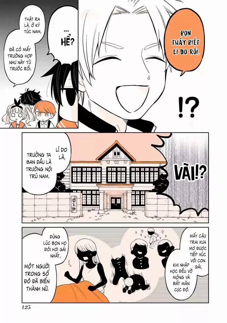 Mendokusagari Danshi Koukousei Ga Asa Okitara Onnanoko Ni Natteita Hanashi 15.1 trang 11