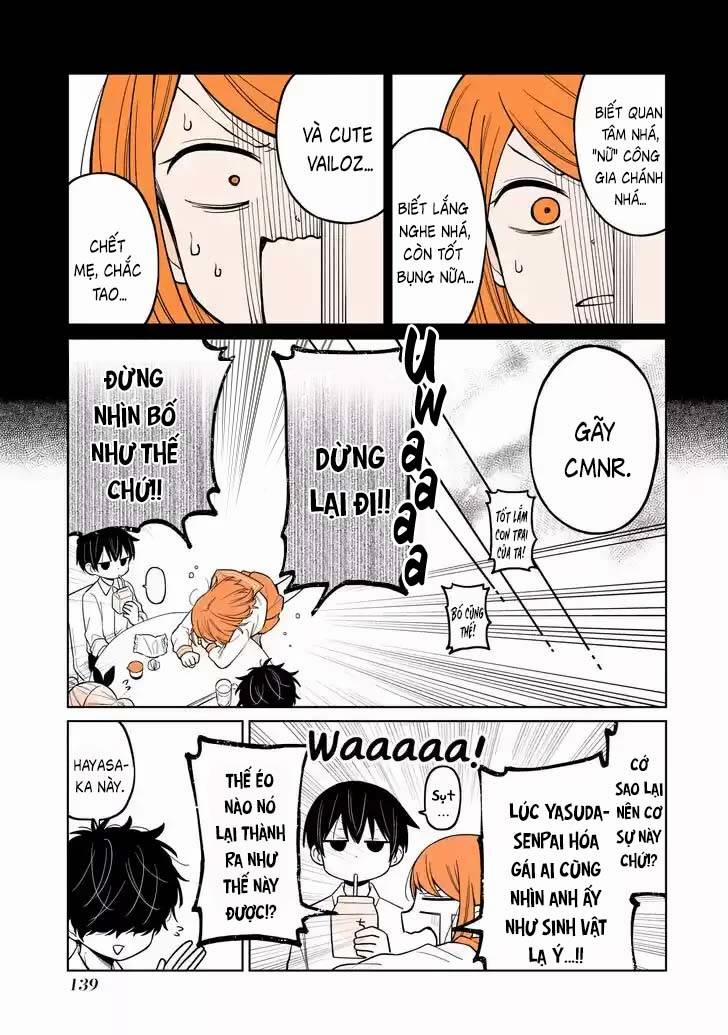 Mendokusagari Danshi Koukousei Ga Asa Okitara Onnanoko Ni Natteita Hanashi 15.2 trang 12