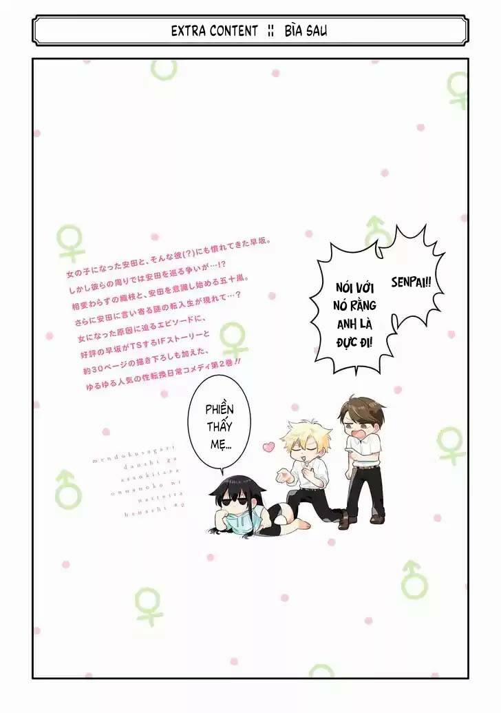 Mendokusagari Danshi Koukousei Ga Asa Okitara Onnanoko Ni Natteita Hanashi 15.2 trang 22