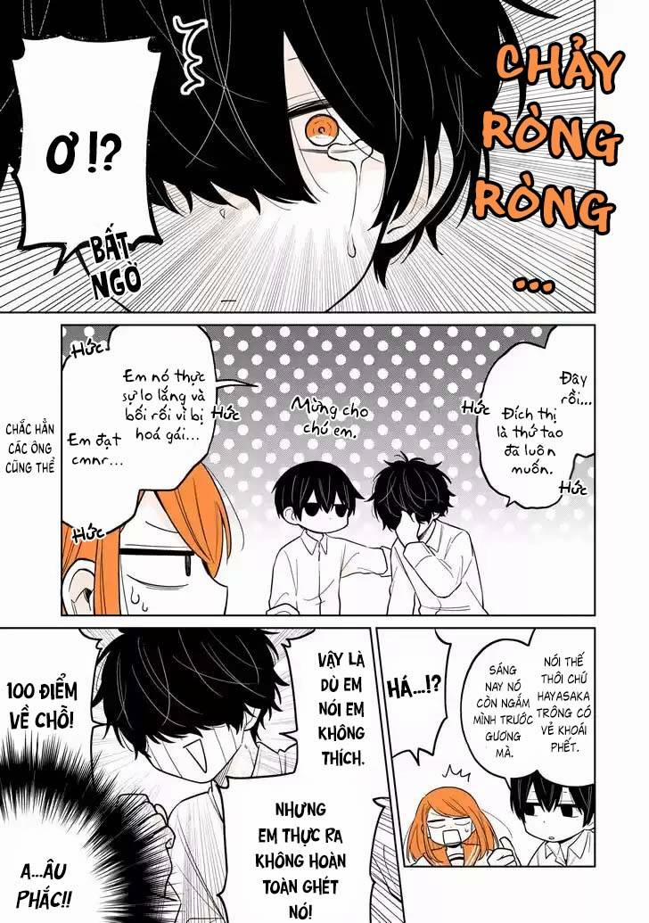 Mendokusagari Danshi Koukousei Ga Asa Okitara Onnanoko Ni Natteita Hanashi 15.2 trang 4