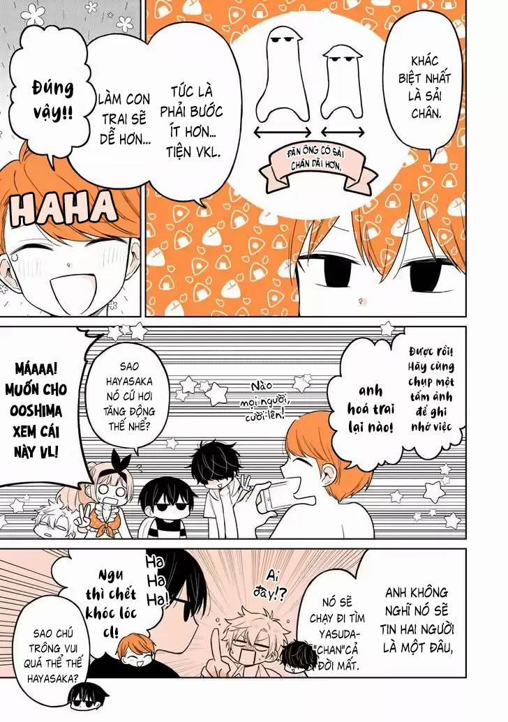 Mendokusagari Danshi Koukousei Ga Asa Okitara Onnanoko Ni Natteita Hanashi 16 trang 11