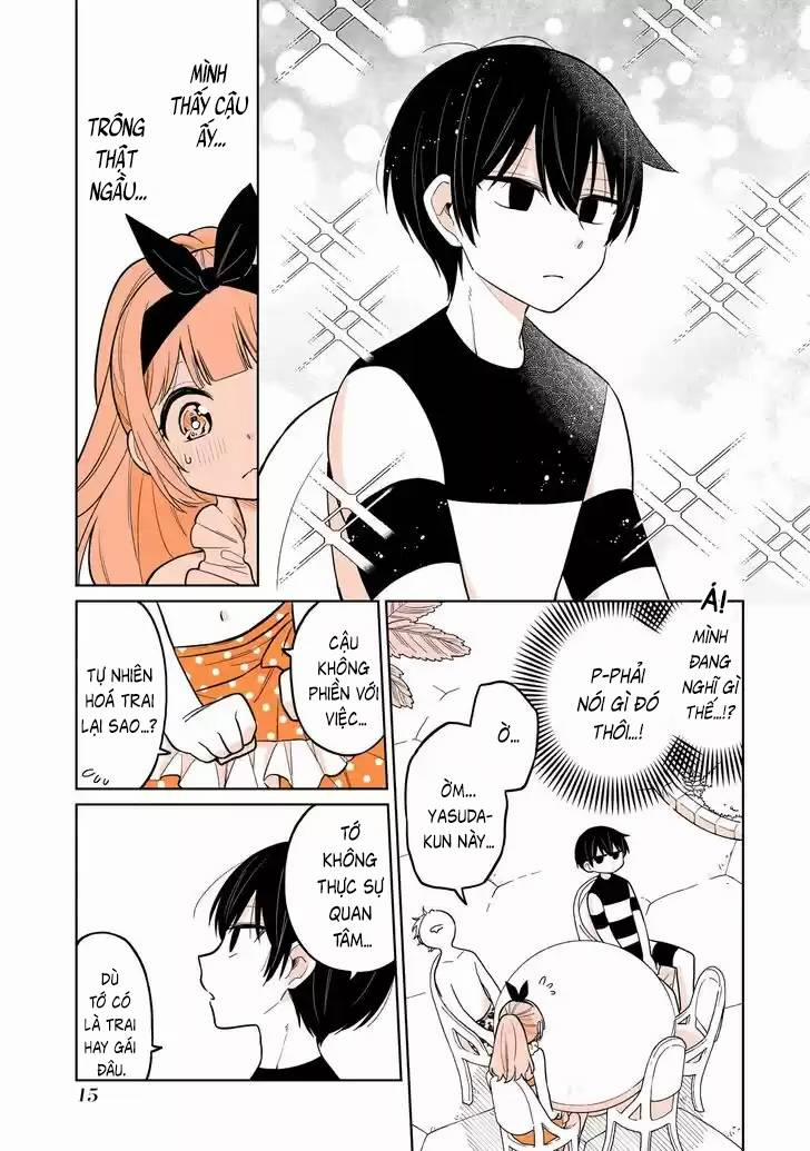 Mendokusagari Danshi Koukousei Ga Asa Okitara Onnanoko Ni Natteita Hanashi 16 trang 17