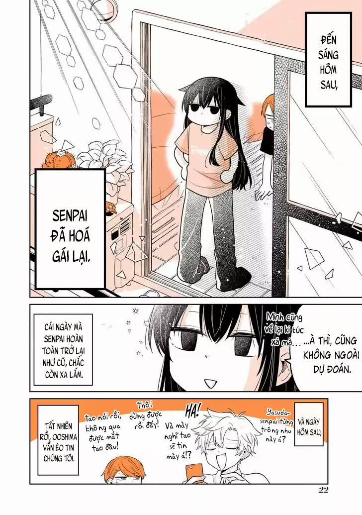 Mendokusagari Danshi Koukousei Ga Asa Okitara Onnanoko Ni Natteita Hanashi 16 trang 24