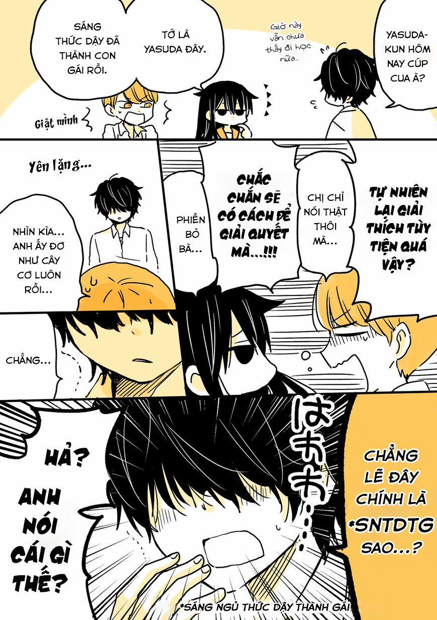 Mendokusagari Danshi Koukousei Ga Asa Okitara Onnanoko Ni Natteita Hanashi 3 trang 3