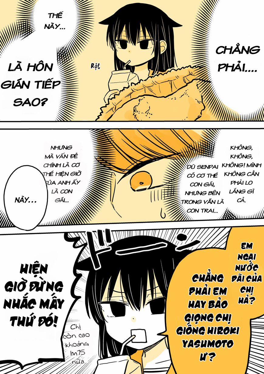 Mendokusagari Danshi Koukousei Ga Asa Okitara Onnanoko Ni Natteita Hanashi 7 trang 3