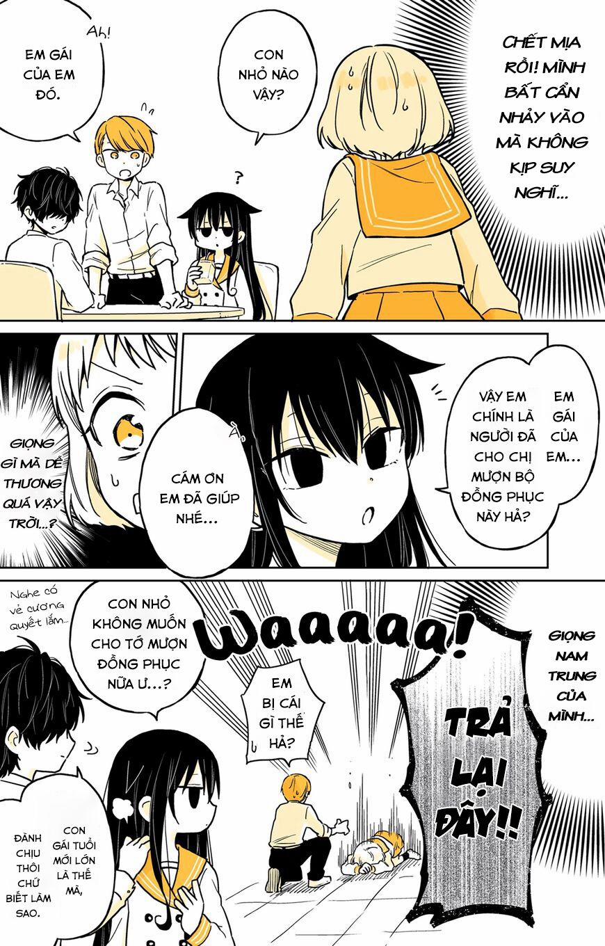 Mendokusagari Danshi Koukousei Ga Asa Okitara Onnanoko Ni Natteita Hanashi 8 trang 4