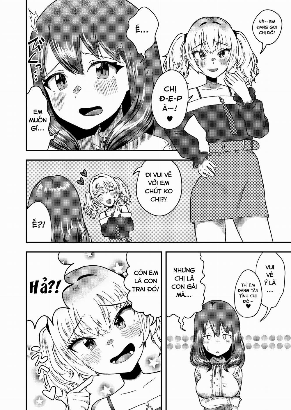Mesu Gal Otokonoko ga Futanari Onee-san ni Wakarasarechau...! Oneshot trang 6