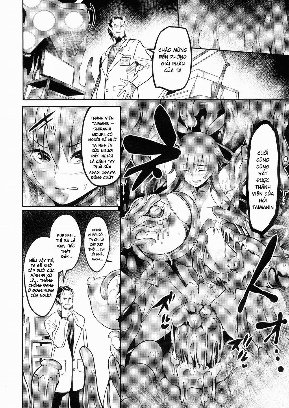 Mesubuta Taimanin Mizuki Shiranuhi Ninshin Kiroku Oneshot trang 7