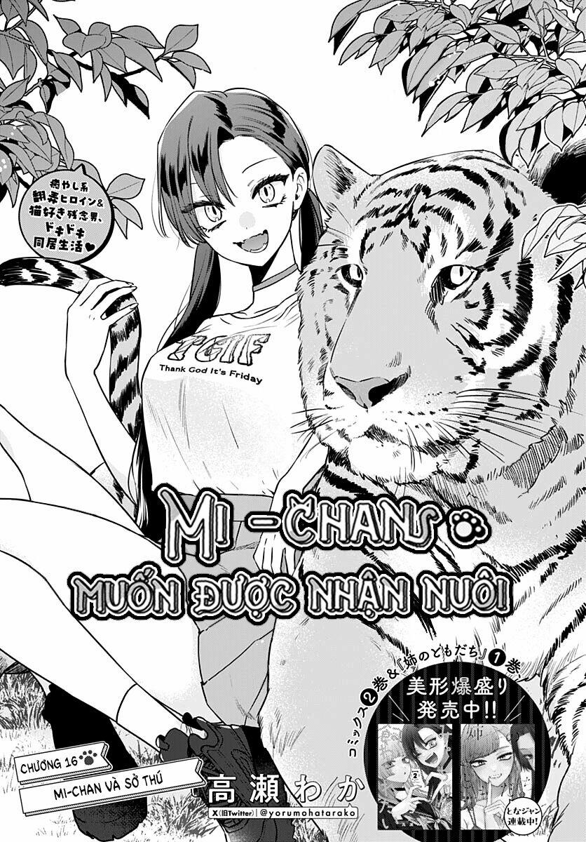 Mi-Chan Wa Kawaretai 16 trang 1