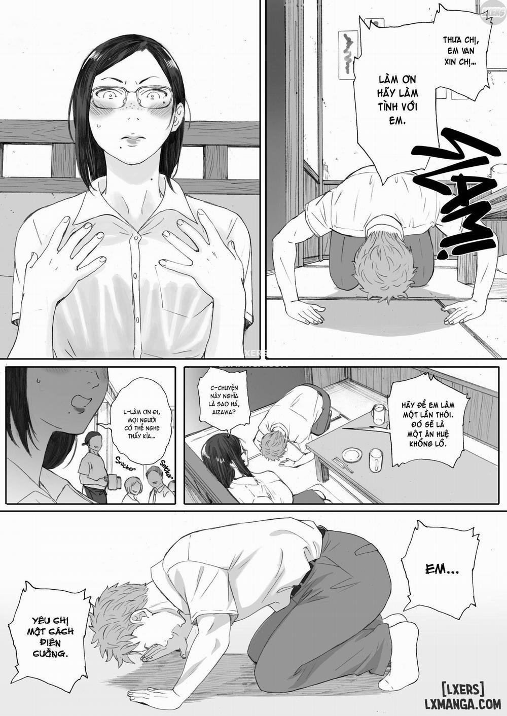 Middle-Aged Miss Hanada's Defloration Oneshot trang 5