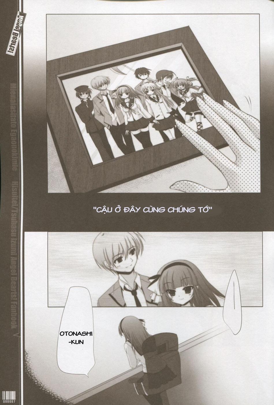 Mienai ashita to egao no kimi e (Angel Beats!) Oneshot trang 7