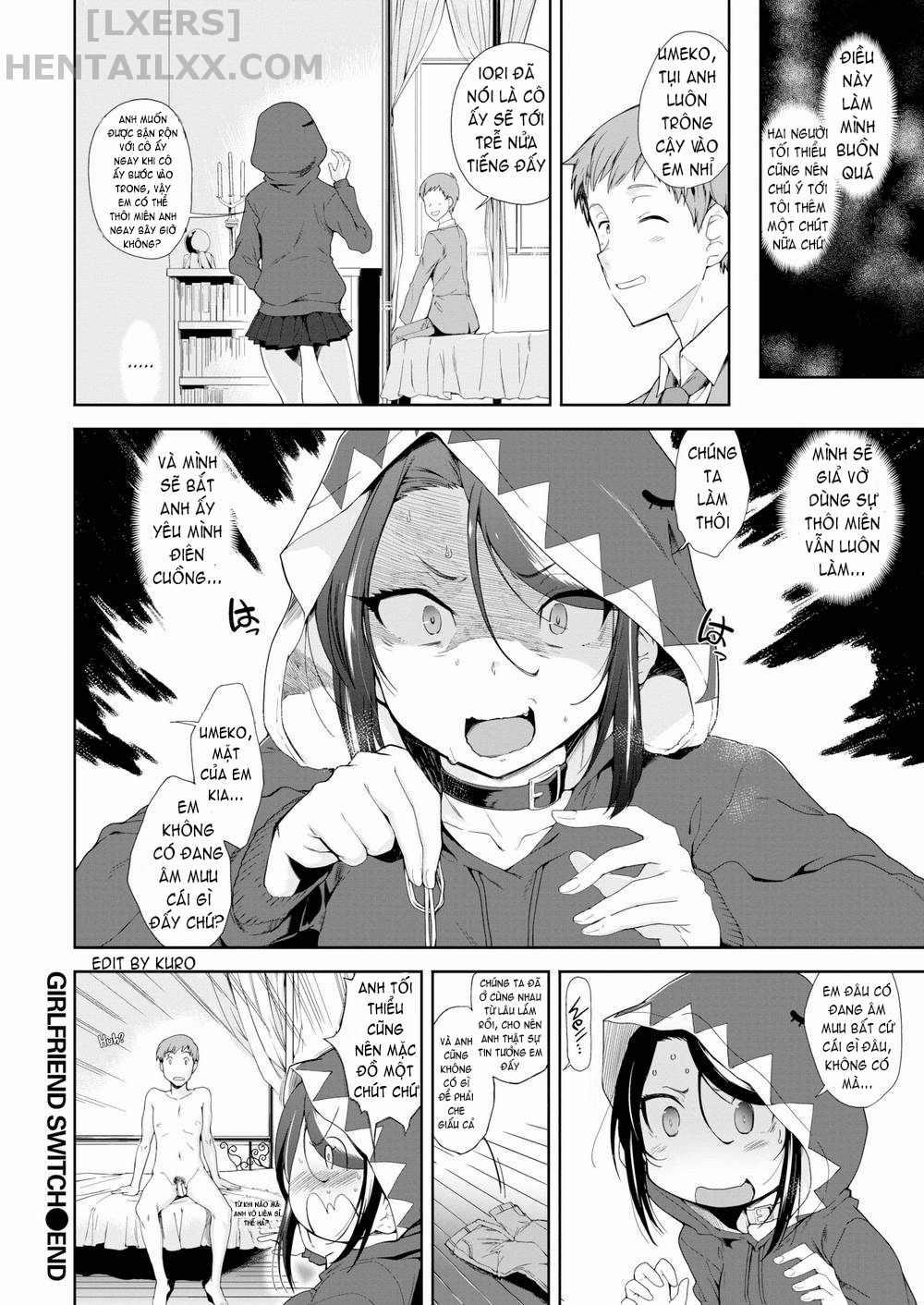 Mienai Tokoro de 0 Girlfriend Switch trang 22