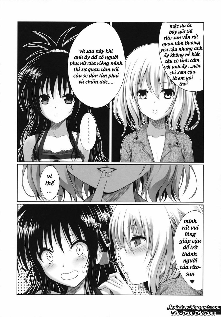 MIKAN,MOMO,SOMETIMES PETA (To Love-Ru Darkness) Oneshot trang 12