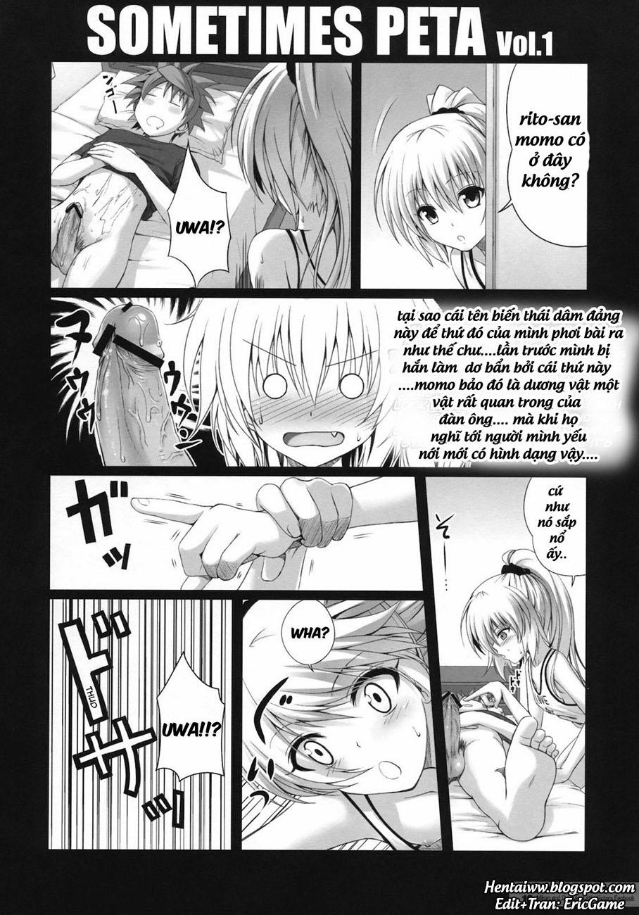 MIKAN,MOMO,SOMETIMES PETA (To Love-Ru Darkness) Oneshot trang 14