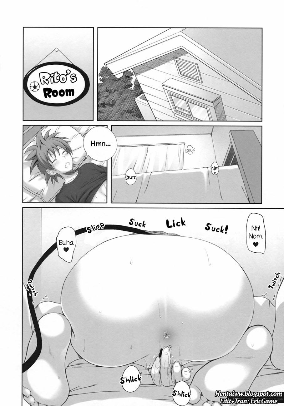 MIKAN,MOMO,SOMETIMES PETA (To Love-Ru Darkness) Oneshot trang 2