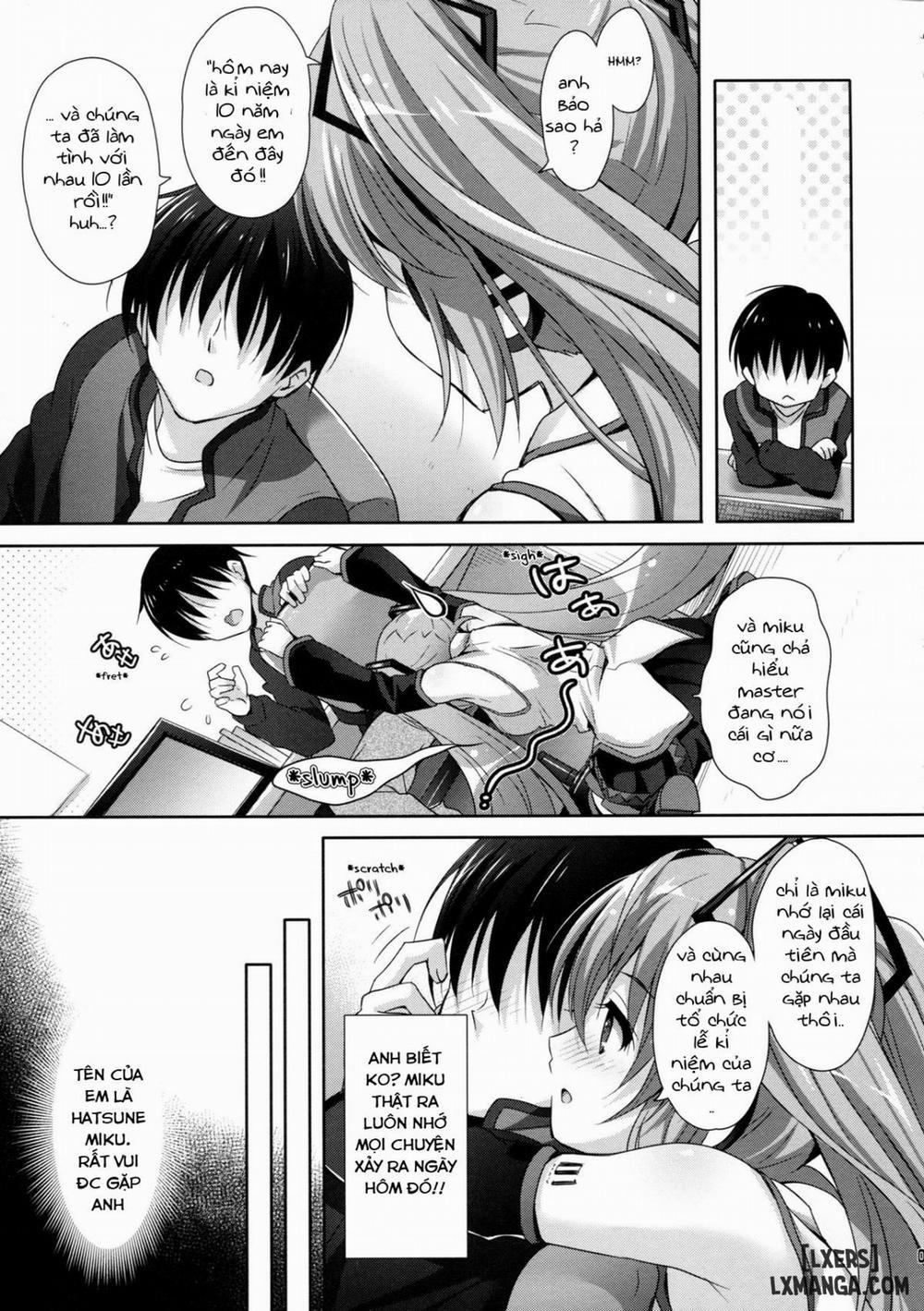 Miku-San Ga 10 Shuunen Oneshot trang 5